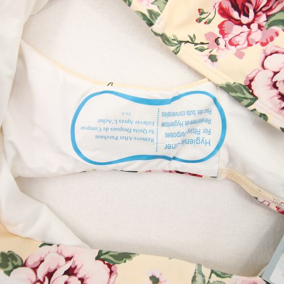 Antonio Melani x Style Bungalow Bikini Bottom Mira Flores Garden Cream XL NWT - Picture 11 of 12